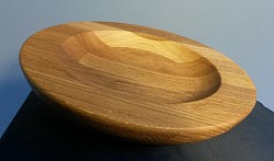 Bowl from section of worktop